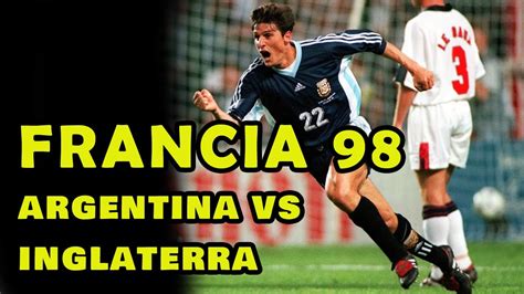 francia 98 argentina vs inglaterra